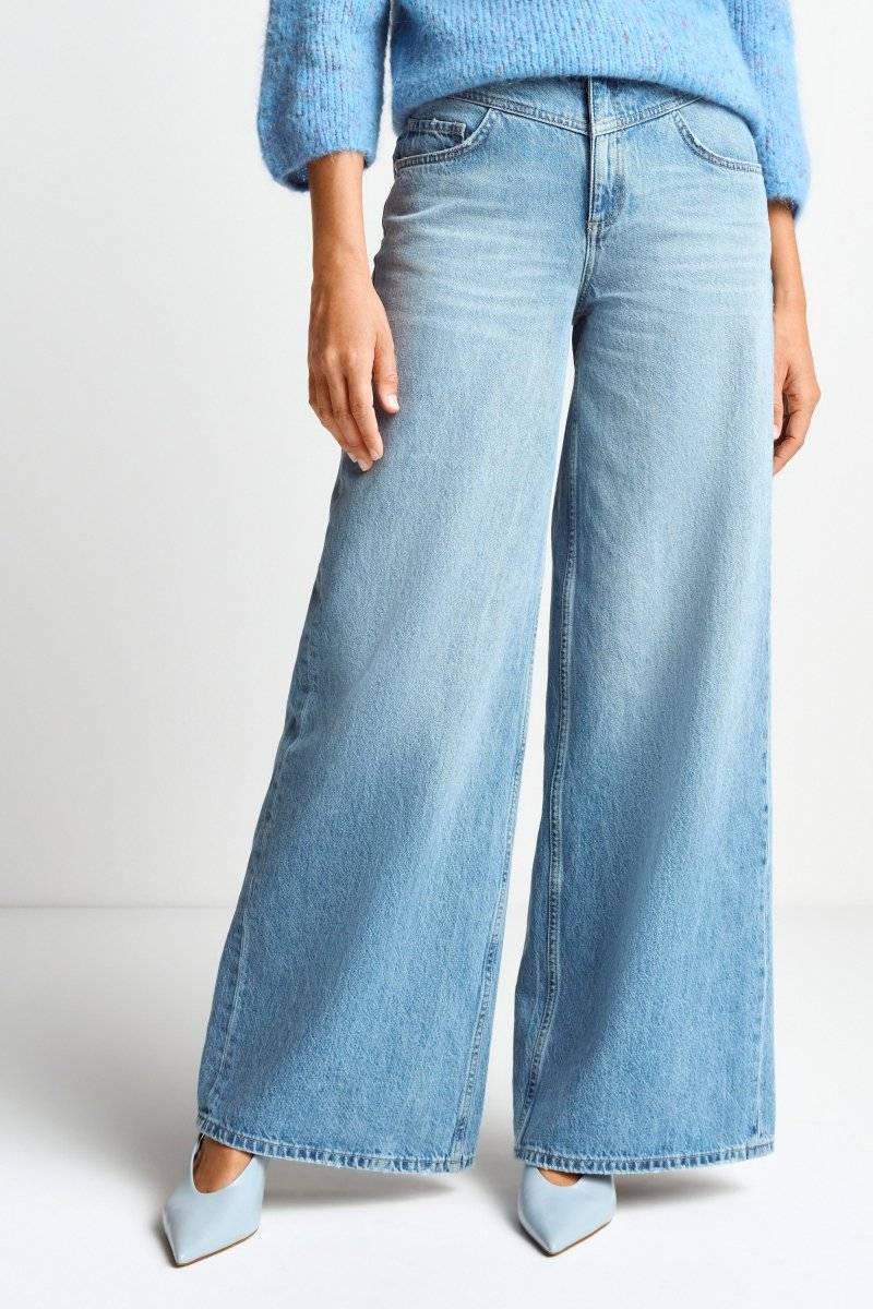 Eich & Royal Wide Leg Denim mit Passe 50% Rabatt mit kostenlosem Versand