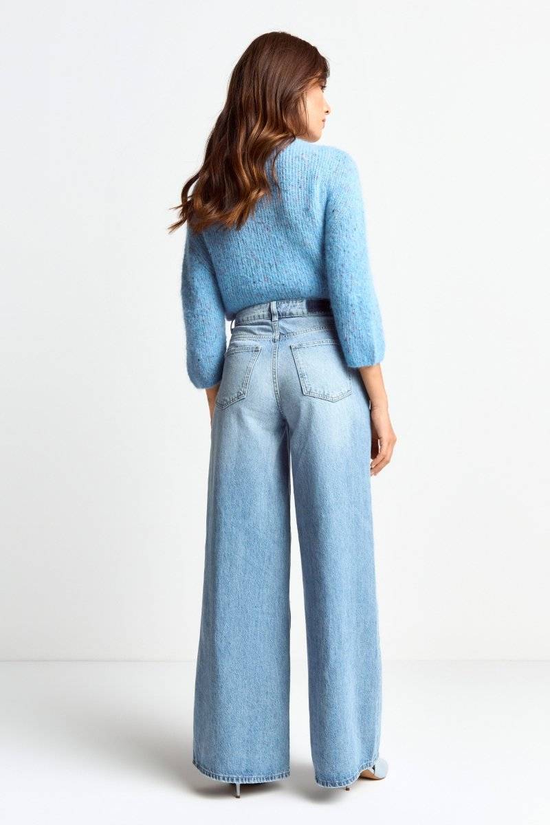 Eich & Royal Wide Leg Denim mit Passe 50% Rabatt mit kostenlosem Versand