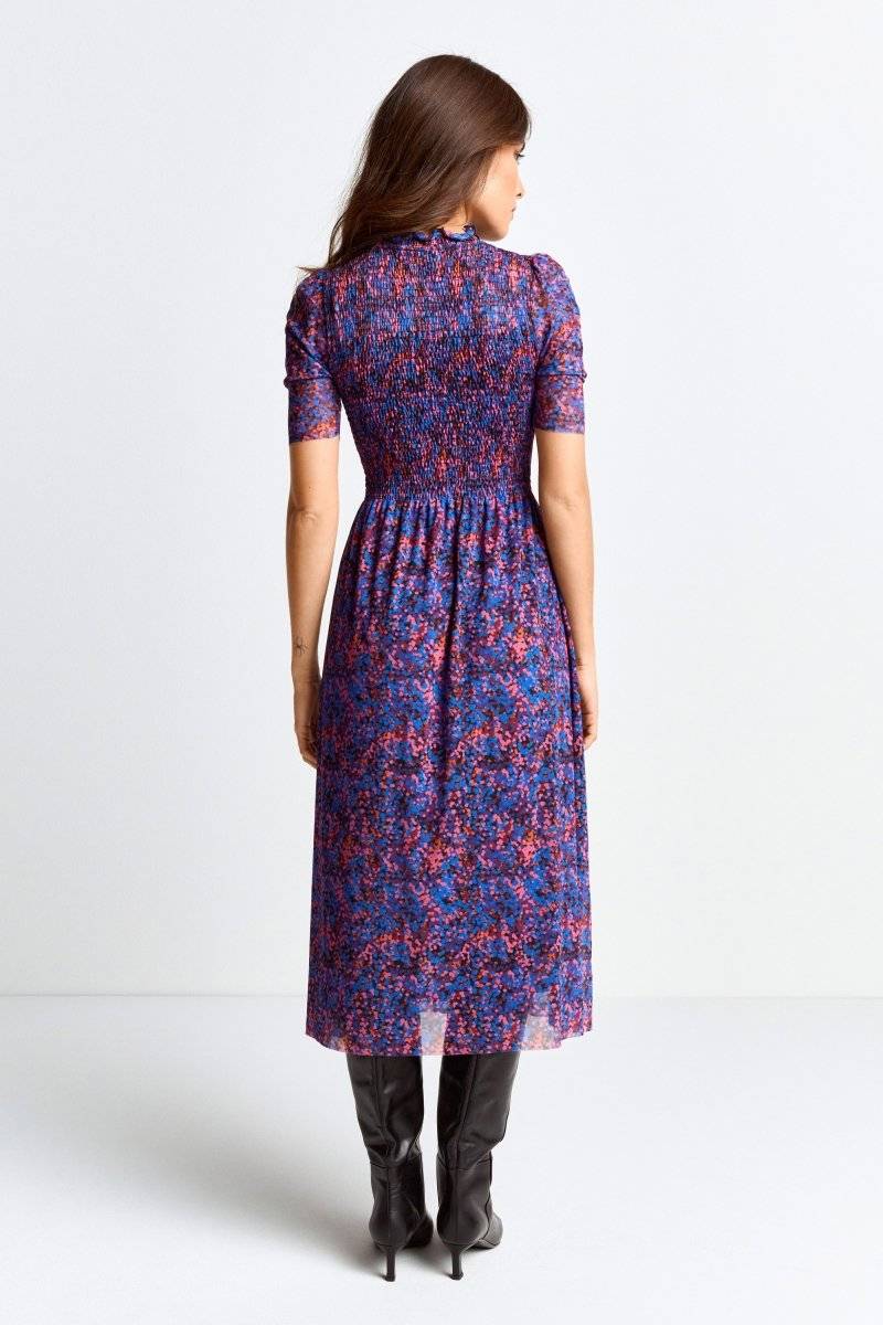 Eich & Royal Meshkleid mit Rüschenkragen Outlet