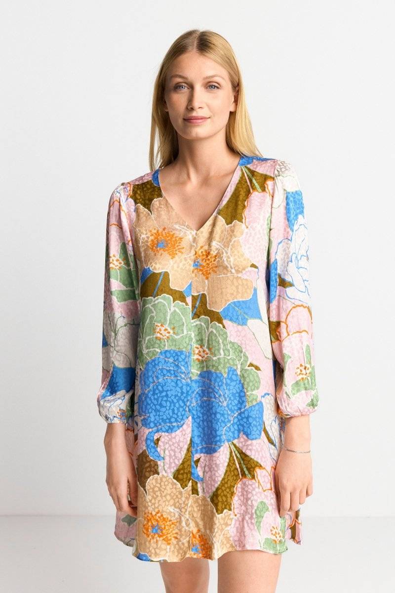 Eich & Royal Blusenkleid mit Blumenprint Fabrikpreis