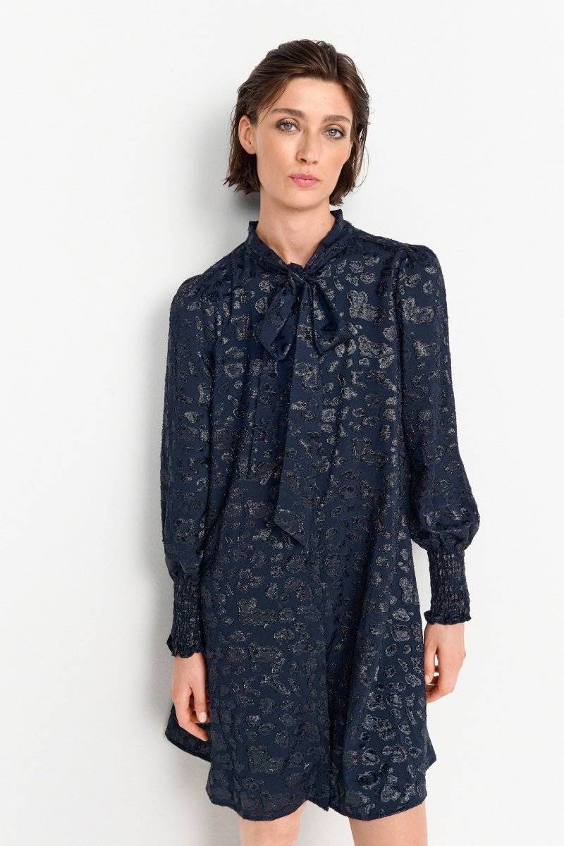 Eich & Royal Minikleid mit Schleifenkragen Versandkostenfrei