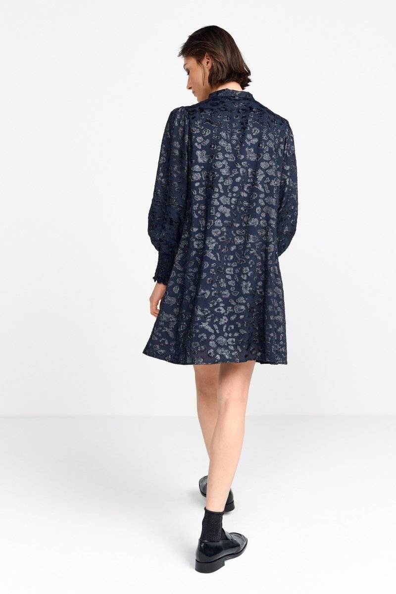 Eich & Royal Minikleid mit Schleifenkragen Versandkostenfrei