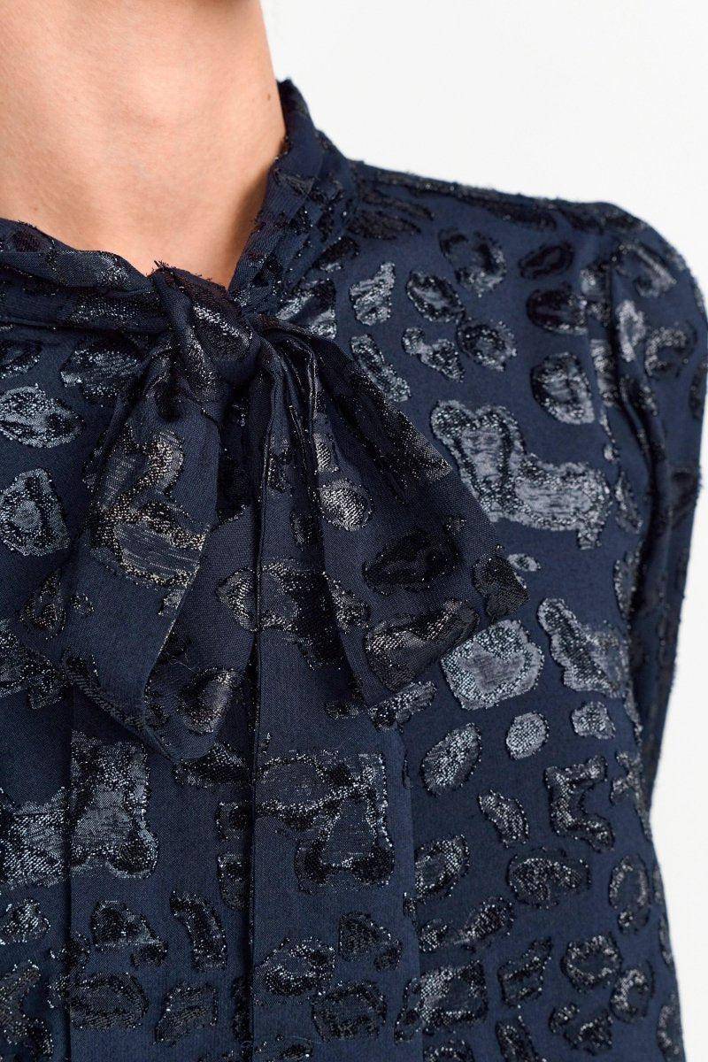 Eich & Royal Minikleid mit Schleifenkragen Versandkostenfrei