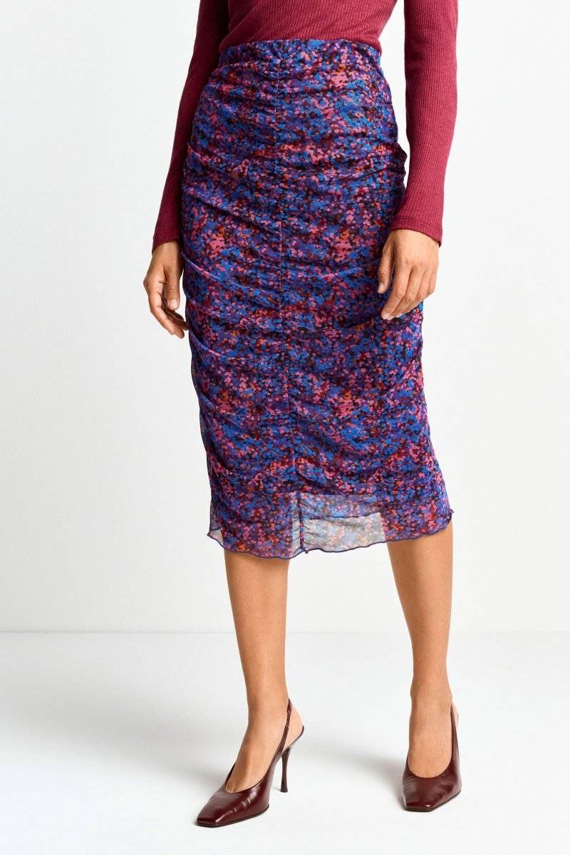 Eich & Royal Midirock mit floralem Allover-Print Osterangebot