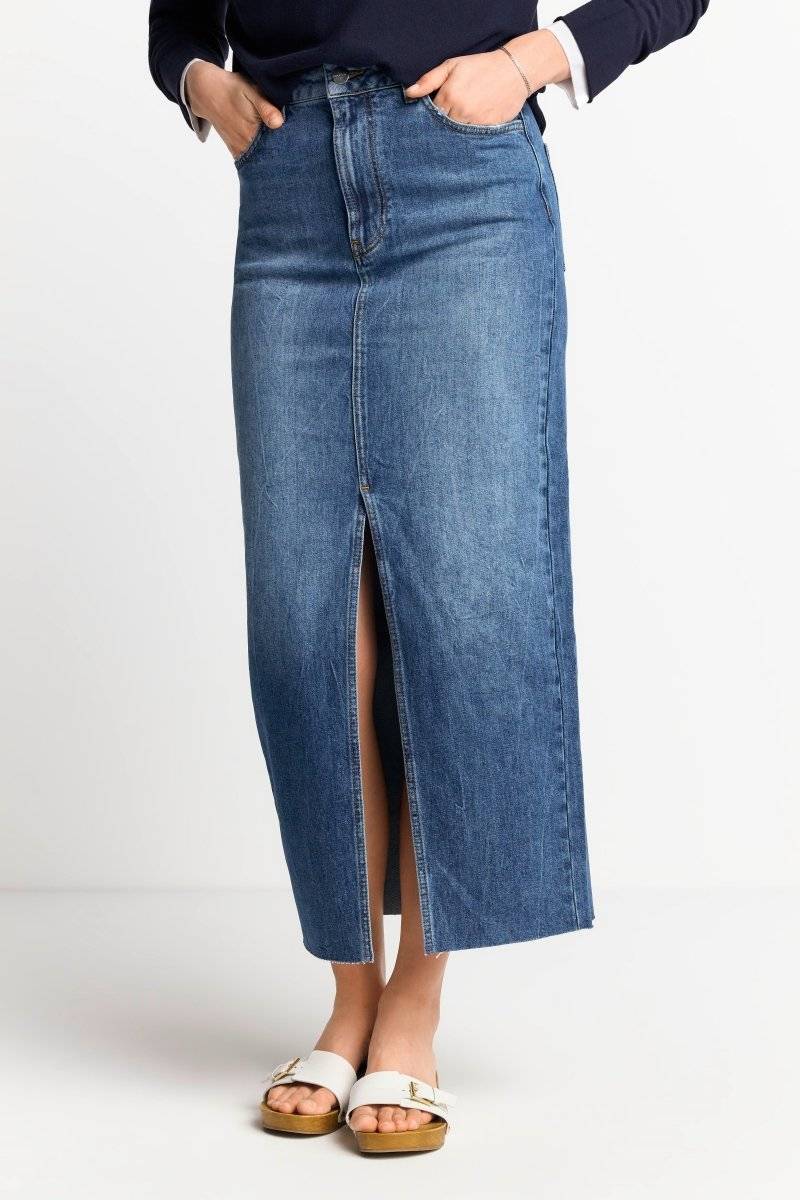 Eich & Royal Denim-Rock in figurnahem Schnitt Neueste Stile