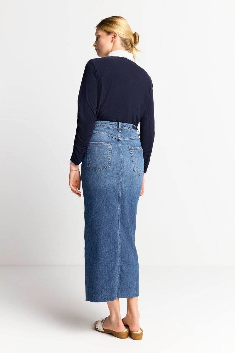 Eich & Royal Denim-Rock in figurnahem Schnitt Neueste Stile