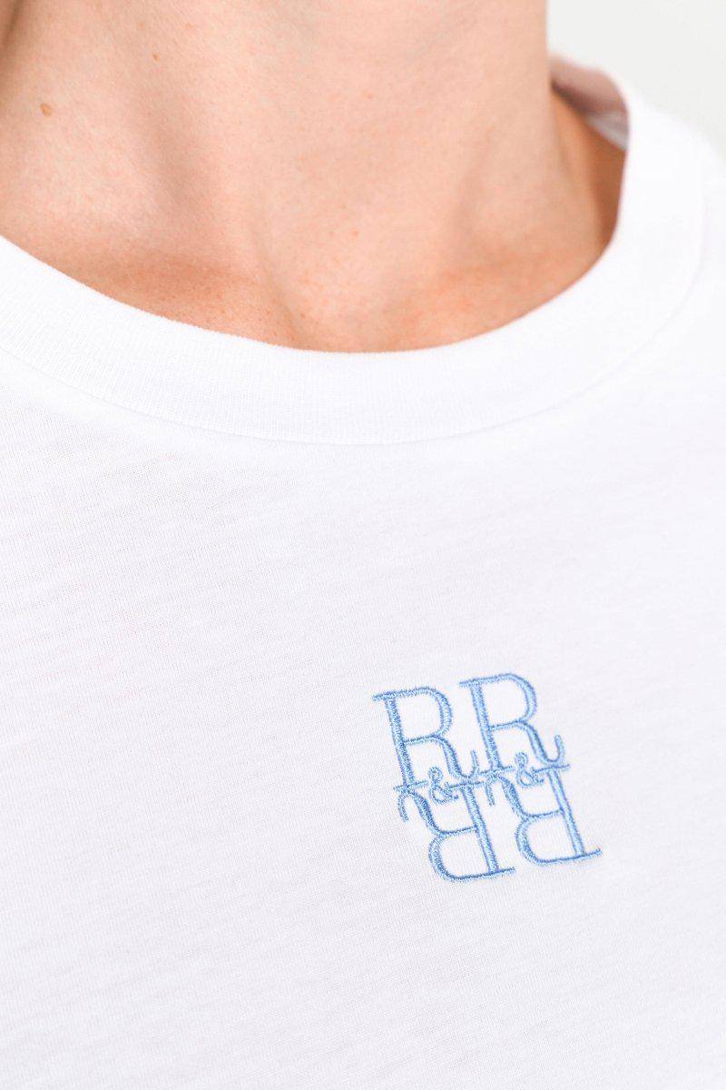 Eich & Royal T-Shirt mit Logostickerei Vierteljährliche Förderung