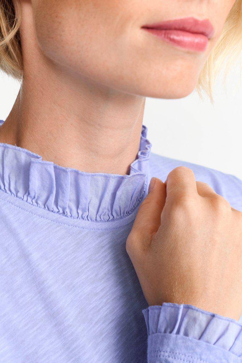 Eich & Royal Longsleeve mit Frill-Kragen 50% Rabatt mit kostenlosem Versand