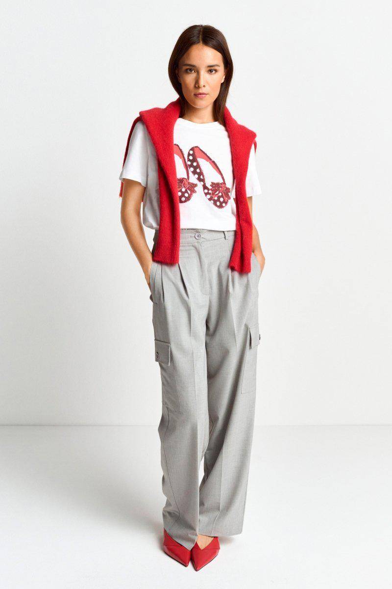 Eich & Royal T-Shirt mit Strassdetails zollfrei