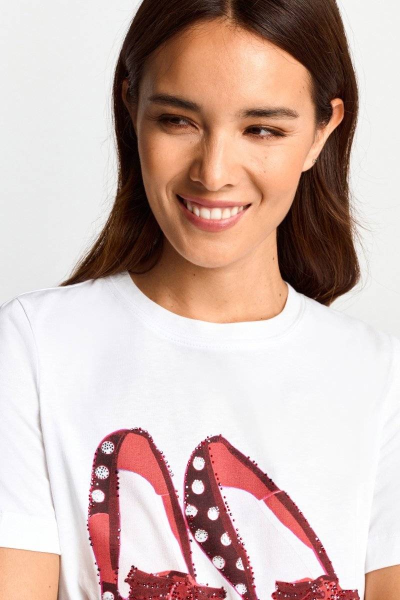 Eich & Royal T-Shirt mit Strassdetails zollfrei