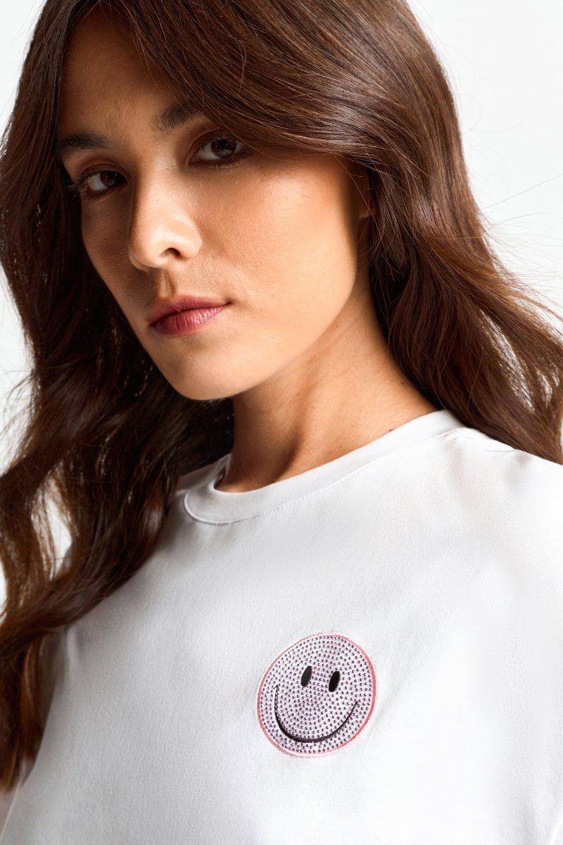 Eich & Royal Statement-Shirt mit Crew-Neck Outlet