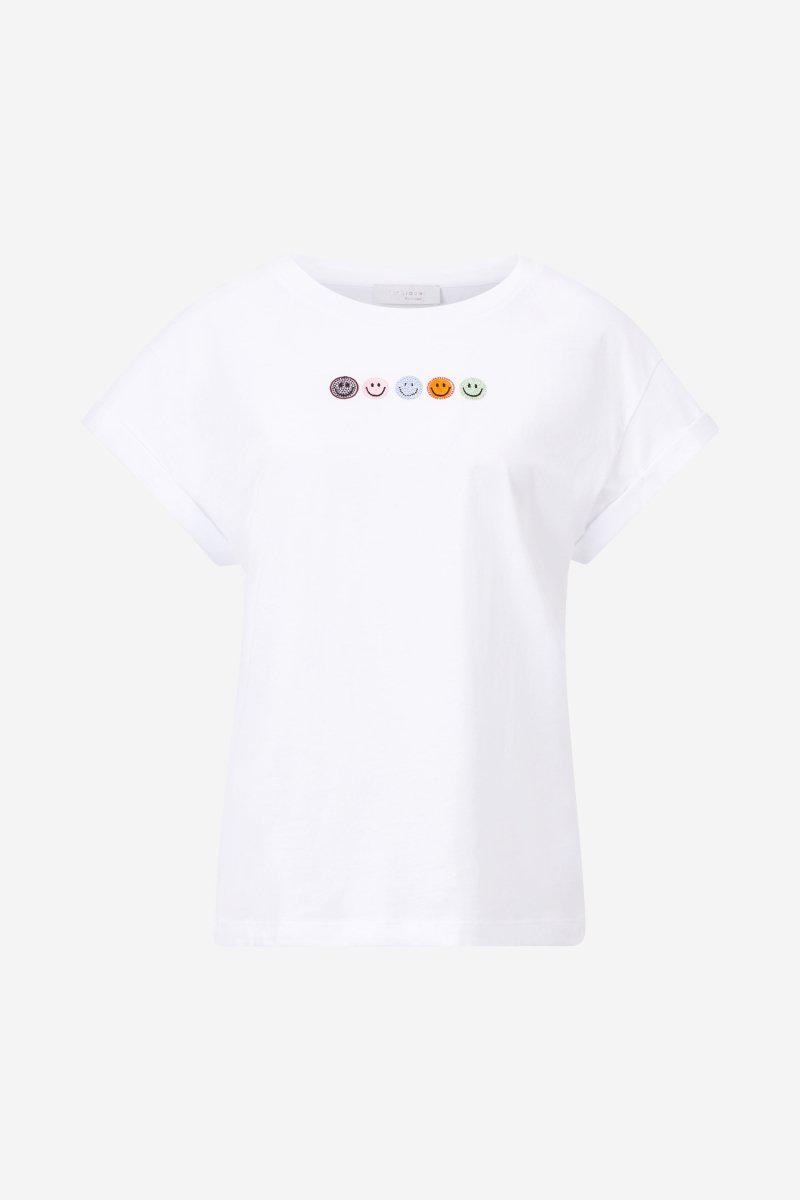 Eich & Royal T-Shirt mit Strass-Applikationen Valentinstagsangebot
