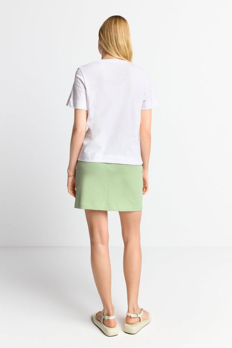 Eich & Royal Weißes T-Shirt mit Print Jubiläumsangebot