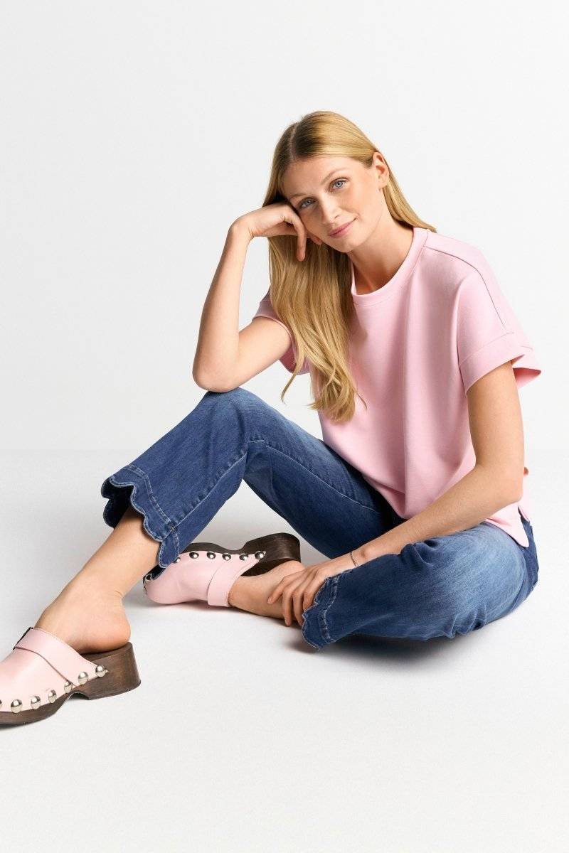 Eich & Royal T-Shirt aus supersoftem Jersey Heißer Verkauf