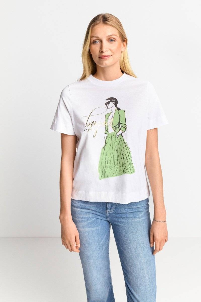 Eich & Royal T-Shirt mit Illustrations-Print Online Outlet