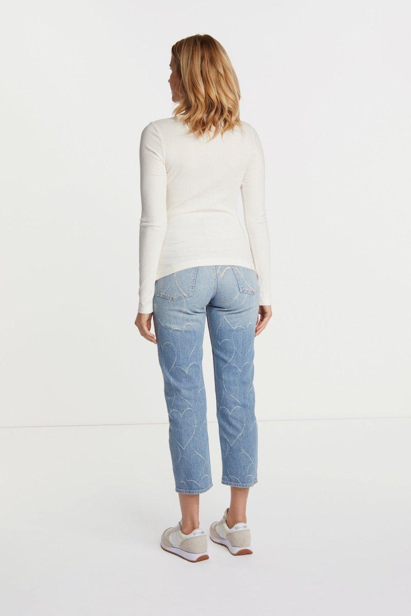 Eich & Royal Rib-Longsleeve mit Rundhals Bestseller