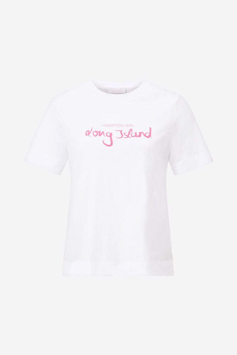 Eich & Royal Weißes T-Shirt mit Schriftzug Kauf eins, bekomm eins gratis