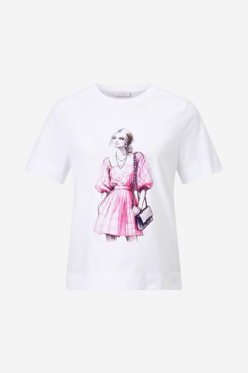 Eich & Royal T-Shirt mit Strassverzierung Tägliche Deals