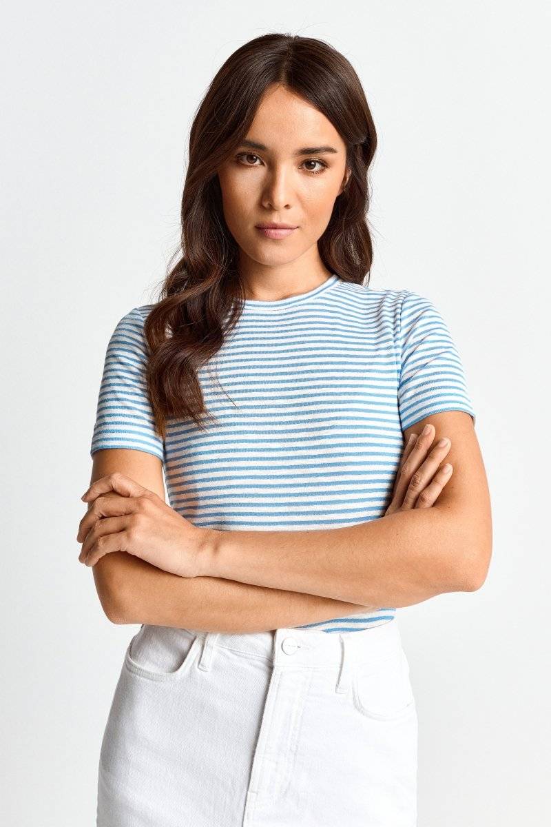 Eich & Royal T-Shirt mit Metallfäden Letzte 2 Tage