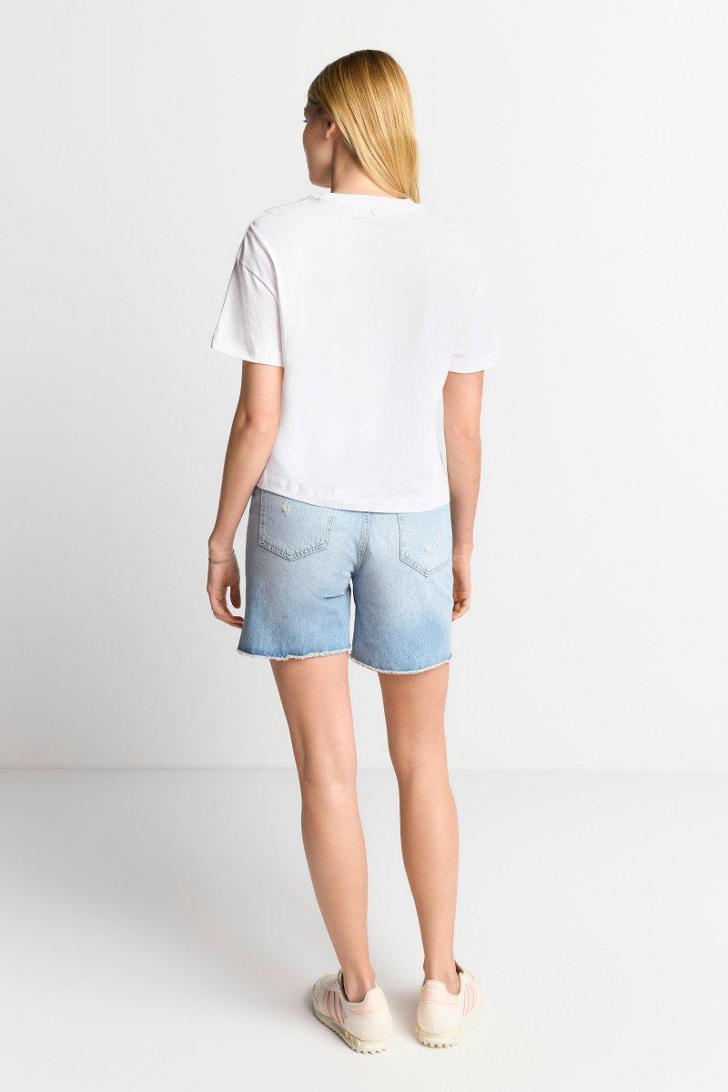 Eich & Royal T-Shirt mit Frida Kahlo-Applikation Online