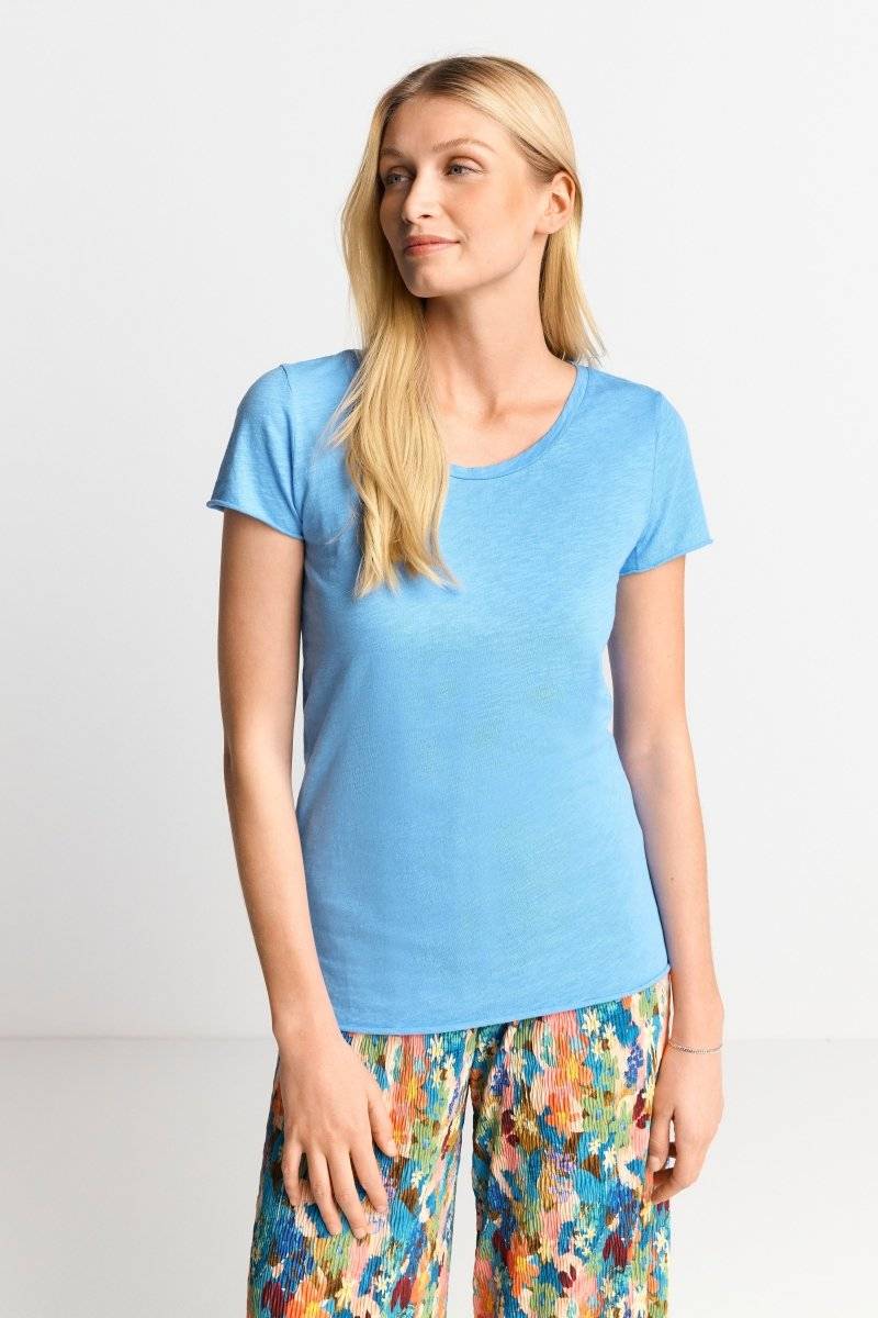 Eich & Royal Luftiges T-Shirt in Cruise Blue Outlet