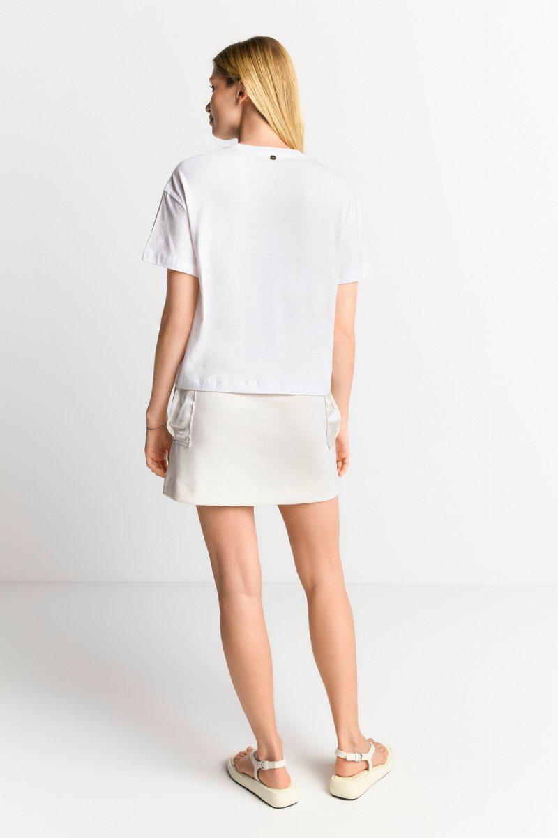 Eich & Royal Statement-Shirt mit Crew-Neck Verkauf