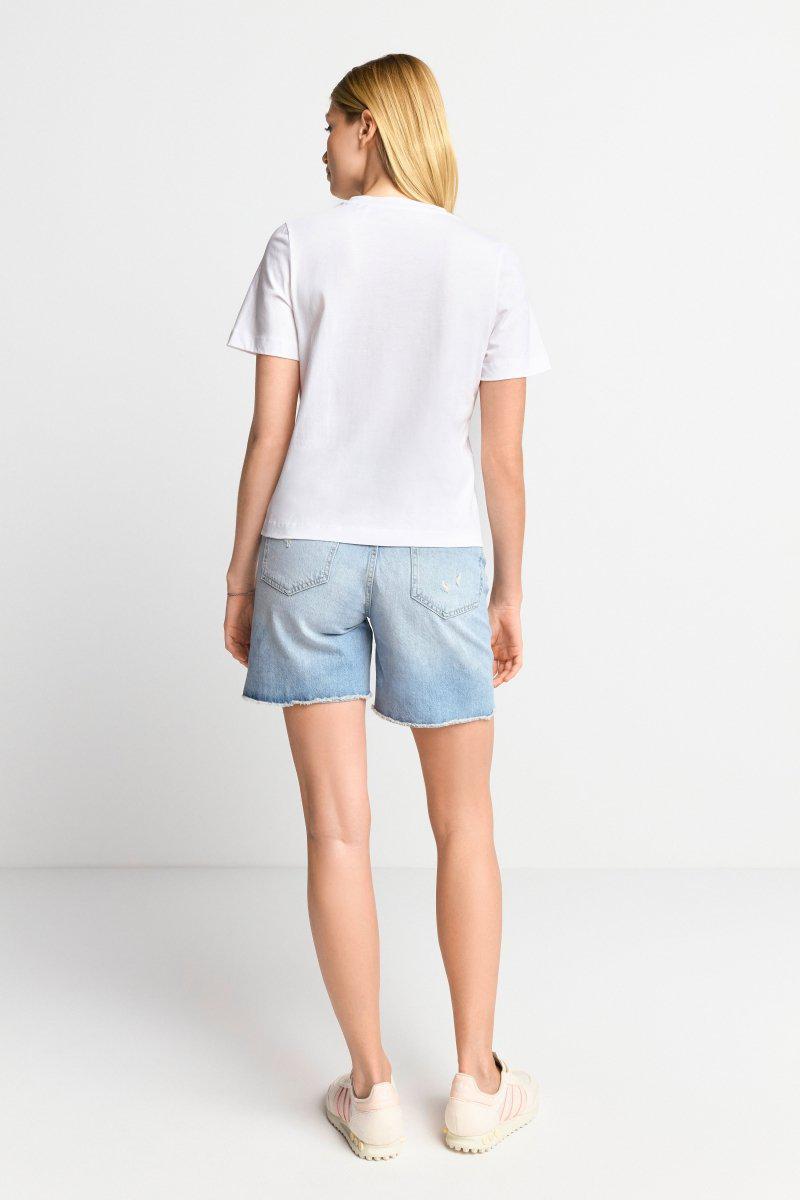 Eich & Royal T-Shirt mit strassverziertem Print Limitierter Zeitrabatt