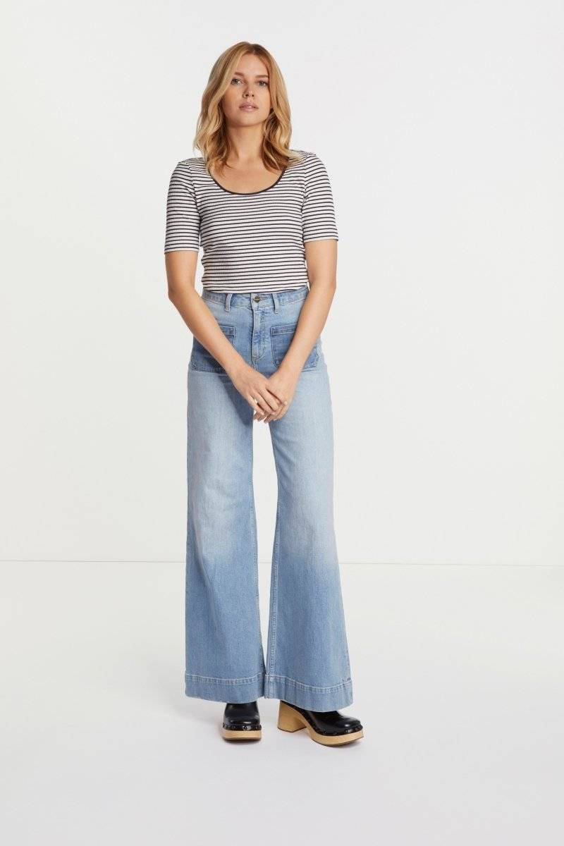 Eich & Royal Rib-Shirt aus Baumwolle Sonderangebot