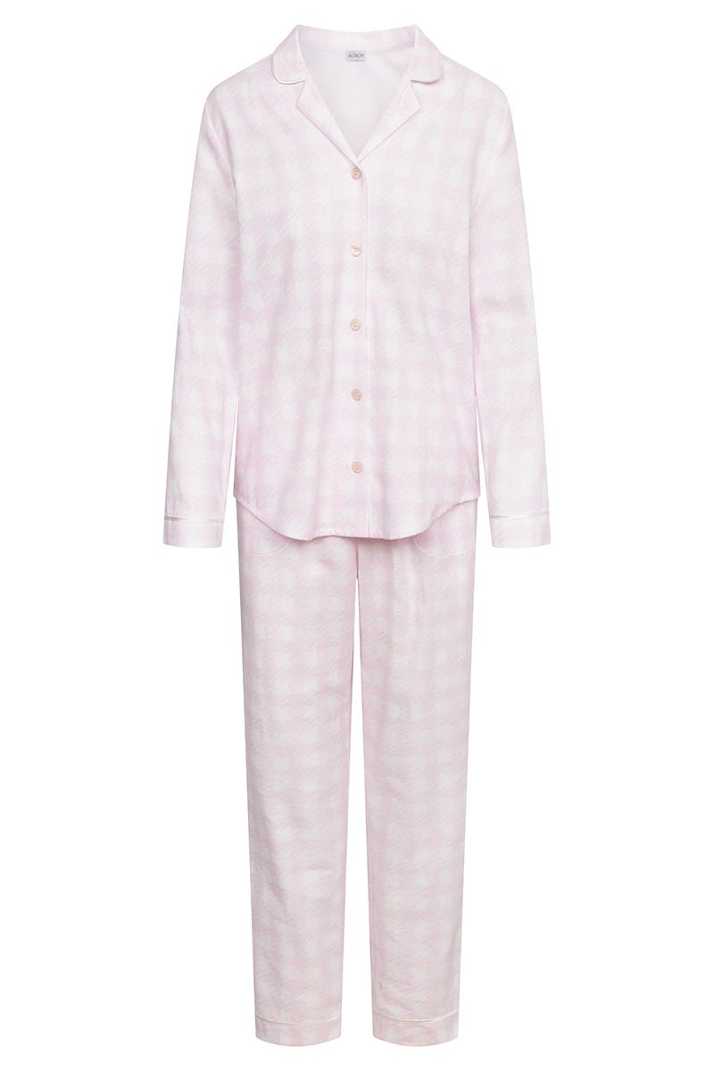 Rösch Pyjama im Karo-Druck aus Flanell 100% Baumwolle Tägliche Deals