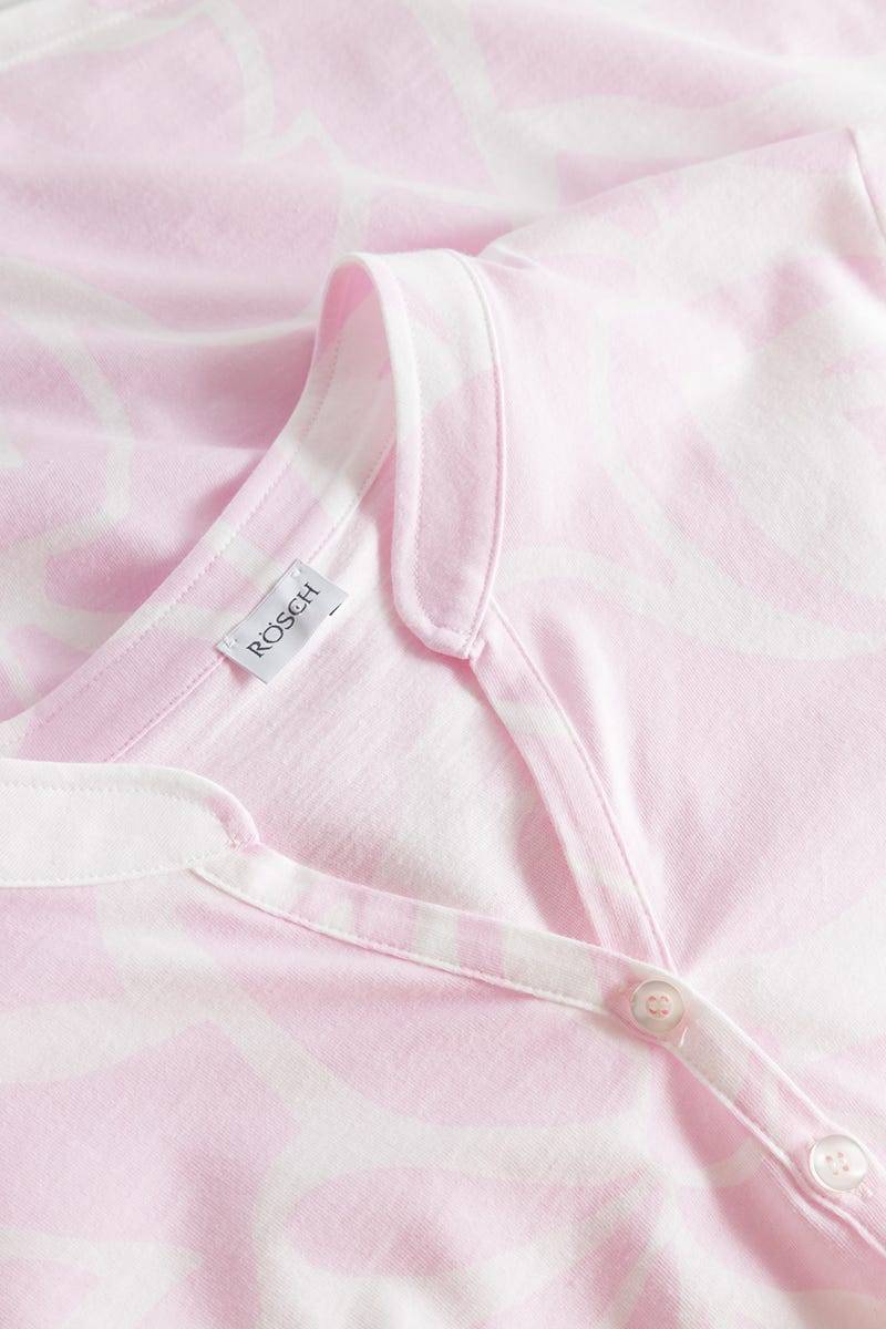 Rösch Pyjama im pastelligen Blumendruck 100% Baumwolle Begrenzte Freigabe