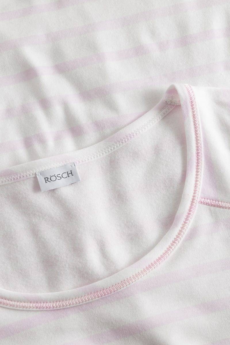 Rösch Nachthemd im Ringeldruck Rosa 100% Baumwolle Letzte 3 Tage