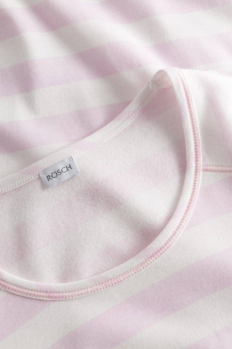 Rösch Pyjama im Ringeldruck Rosa 100% Baumwolle Neueste Stile