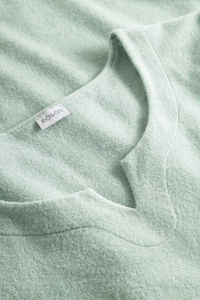 Rösch Hauskleid aus Frottee in Mintgrün Baumwolle/Polyester Letzter Tag