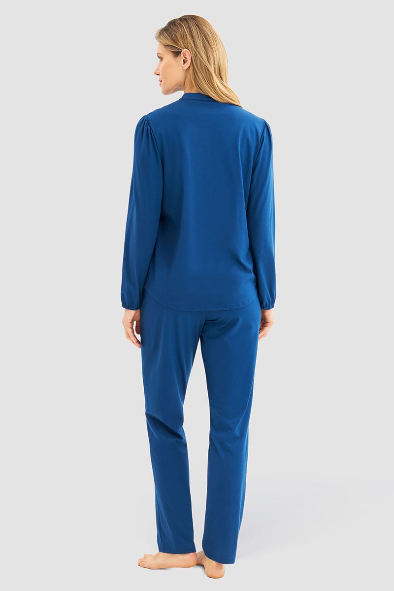 Rösch Pyjama im puristischen Stil 100% Baumwolle Black Friday Preise