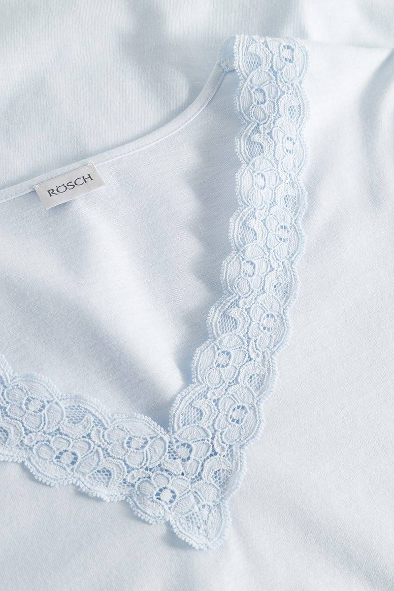 Rösch Pyjama mit Spitzendetails Baumwolle/Modal Auslauf