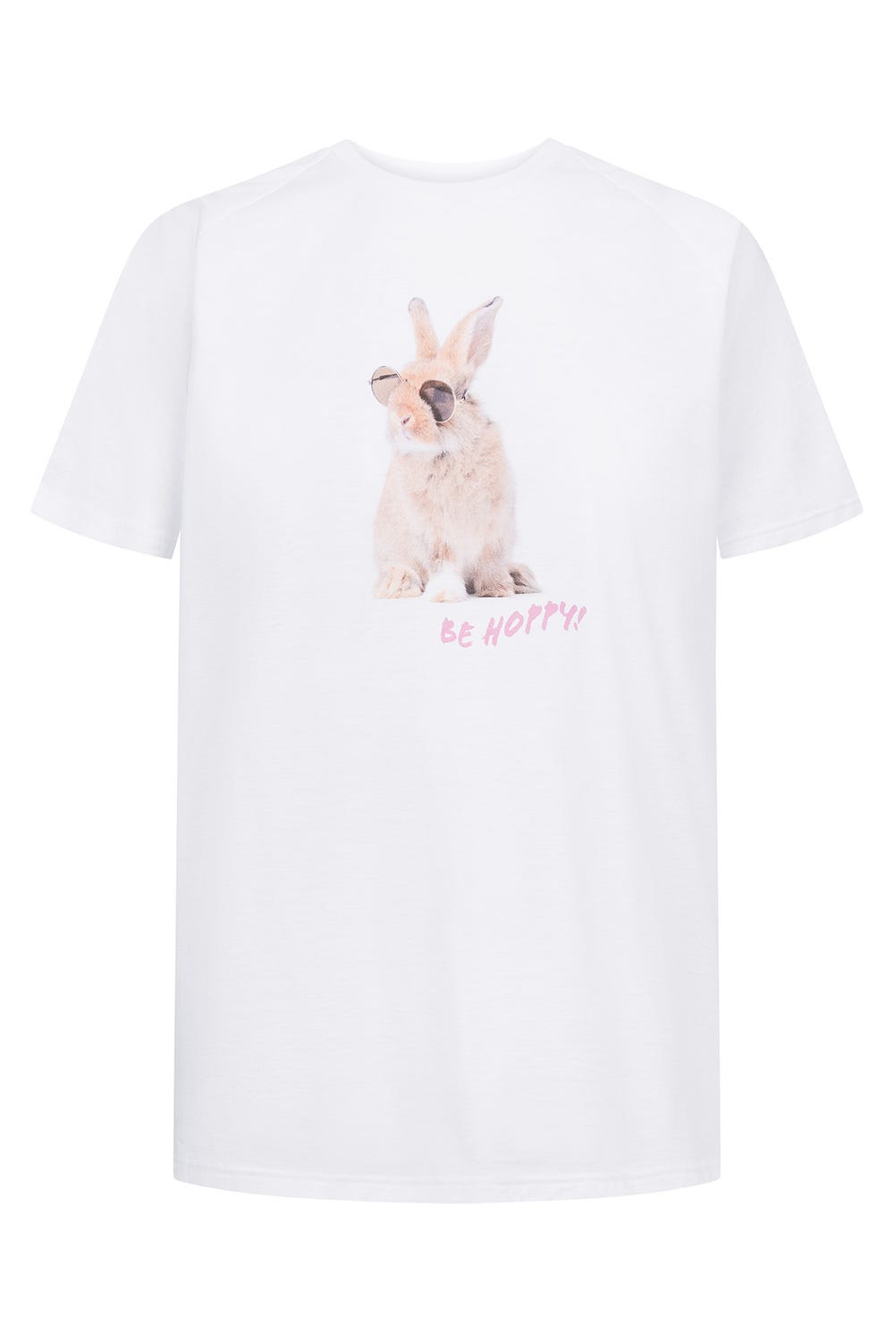 Rösch Pyjamashirt mit Motivdruck Hase 100% Baumwolle Verkauf