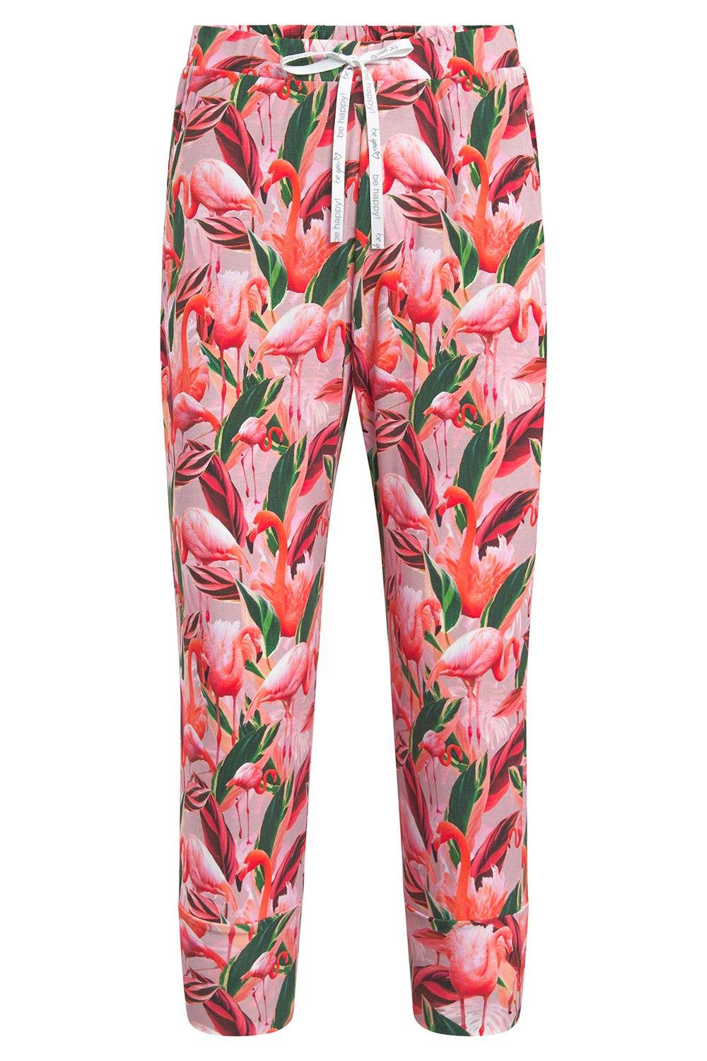 Rösch 3/4-Hose im Flamingo-Druck Baumwolle/Elasthan Sonderangebot
