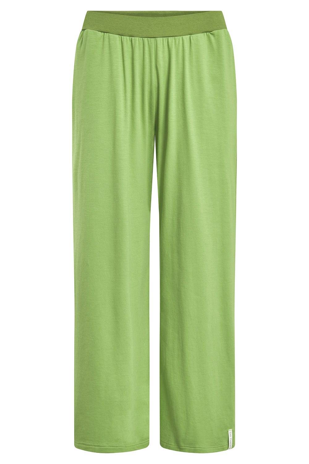 Rösch 7/8-Hose in Grün sommerliche Culotte Baumwolle/Elasthan Rabatt