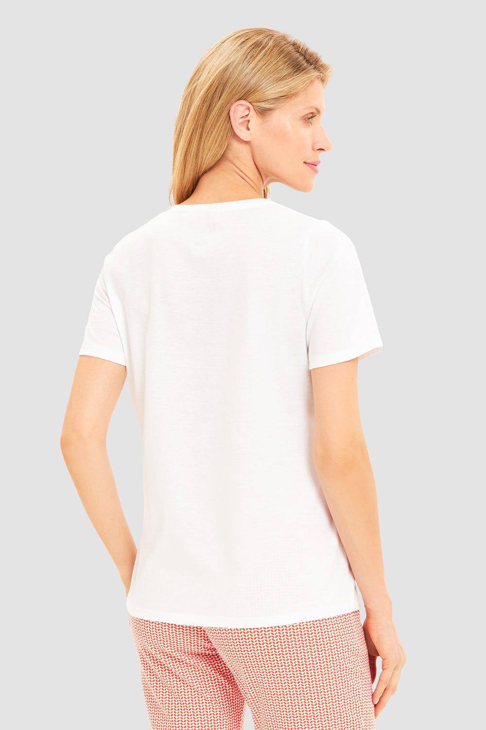 Rösch Pyjamashirt mit Motivdruck Herz 100% Baumwolle Flash Sale