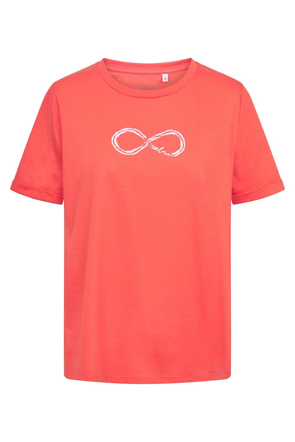 Rösch Pyjamashirt mit Motivdruck Love 100% Baumwolle Begrenztes Angebot