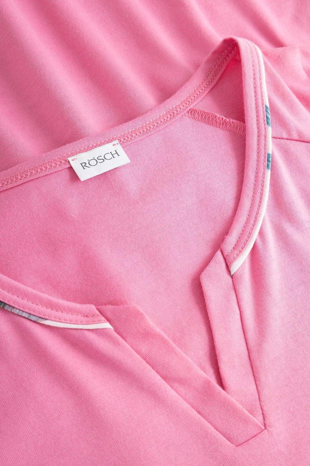 Rösch Pyjama im sommerlichen Blumendruck exotisch Baumwolle/Modal Osterangebot