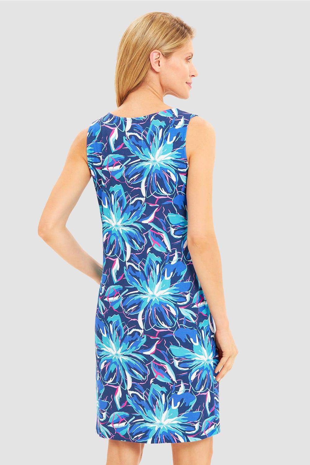 Rösch Strandkleid Ärmellos im Blumendruck Neonfarben Baumwolle/Elasthan Vatertagsangebot