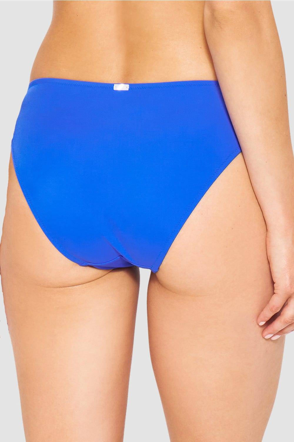 Rösch Bikini-Hose mit Streifendetails Neon-Blau Zeitlich begrenztes Angebot