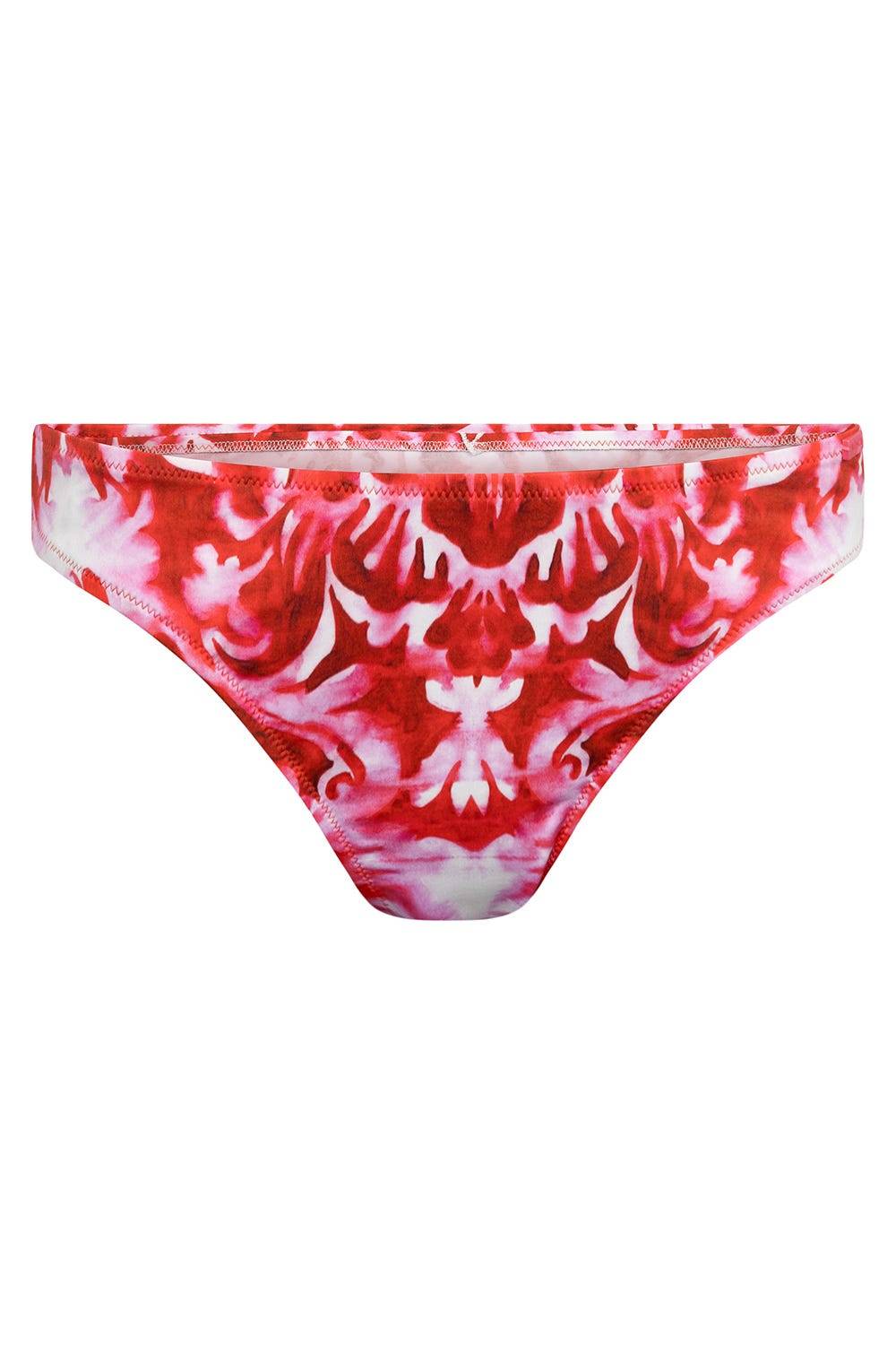 Rösch Bikini-Hose Neckholder im Ornament-Druck Rot-Weiß Saisonale Angebote