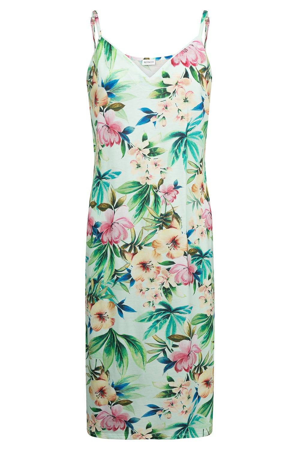 Rösch Nachtkleid im exotischen Blumendruck Baumwolle/Modal Letzte 3 Tage