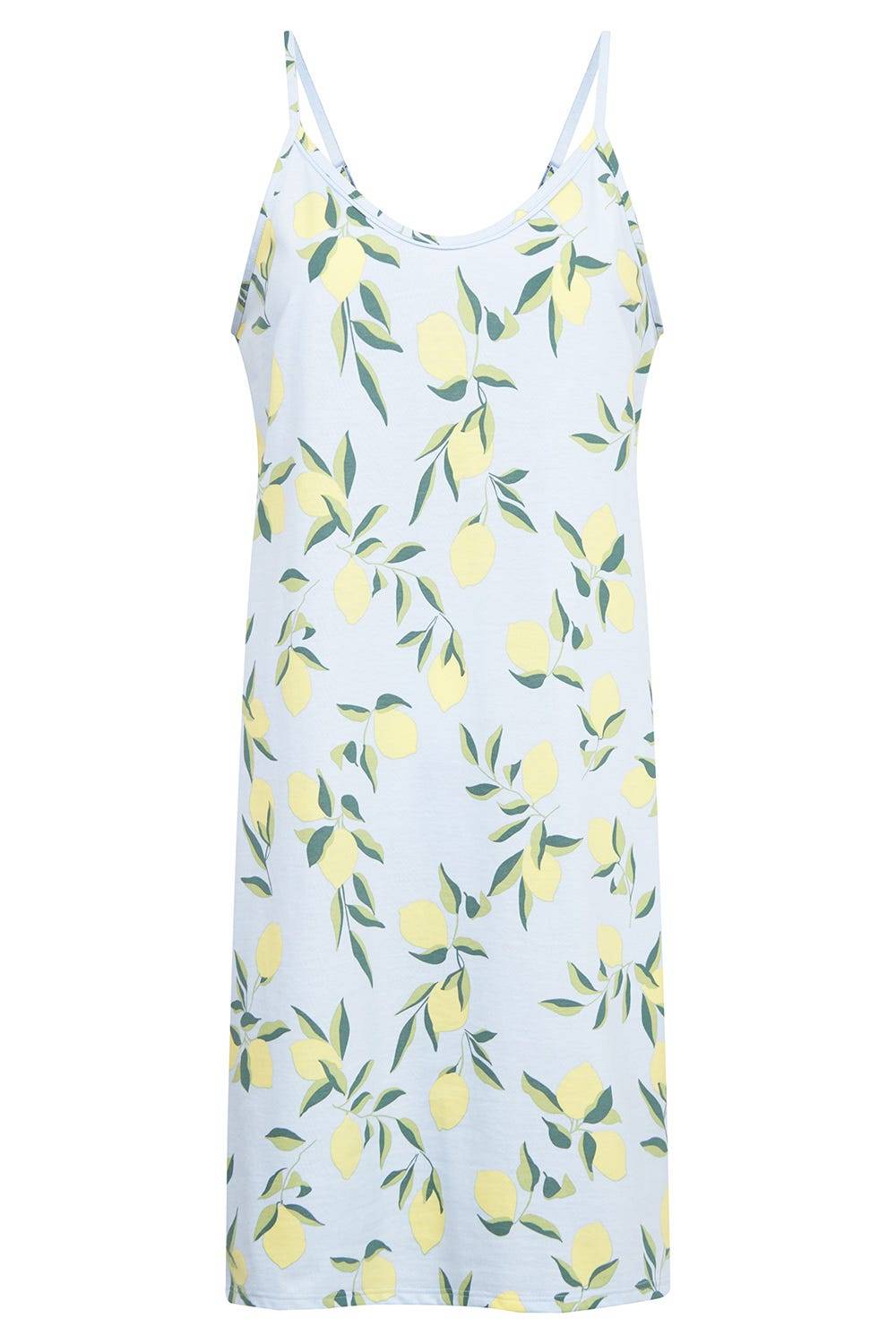 Rösch Trägerkleid im Zitronendruck sommerlich 100% Baumwolle Riesige Rabatte