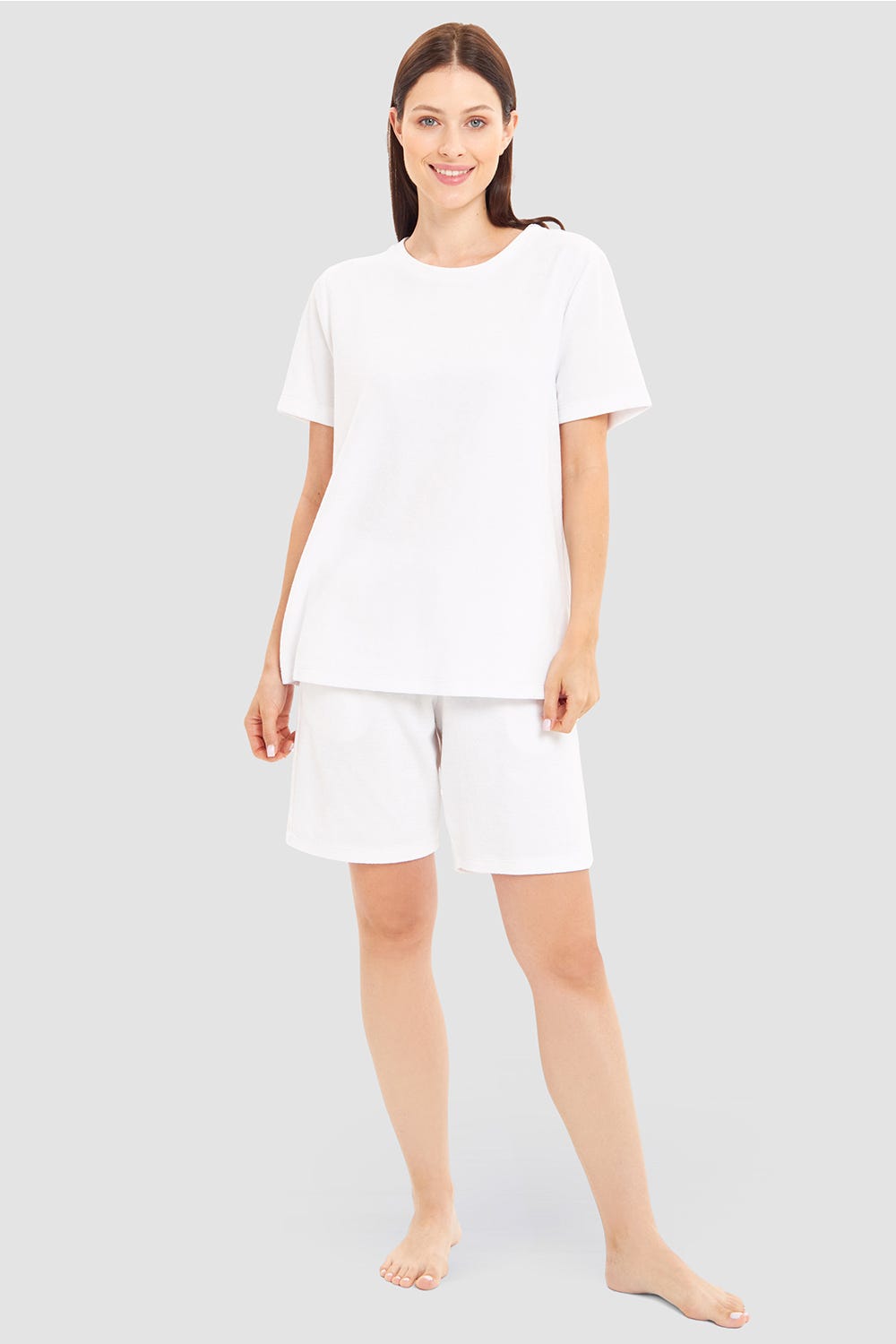Rösch T-Shirt aus Frottee einfarbig Baumwolle/Polyester 50% Rabatt für begrenzte Zeit