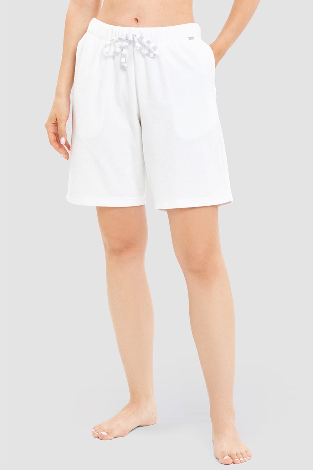 Rösch Bermuda aus Frottee mit Seitentaschen Baumwolle/Polyester Rabatte dieses Monats