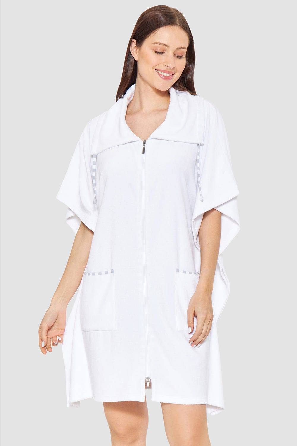 Rösch Strandjacke aus Frottee in Zipfelform Baumwolle/Polyester 2025