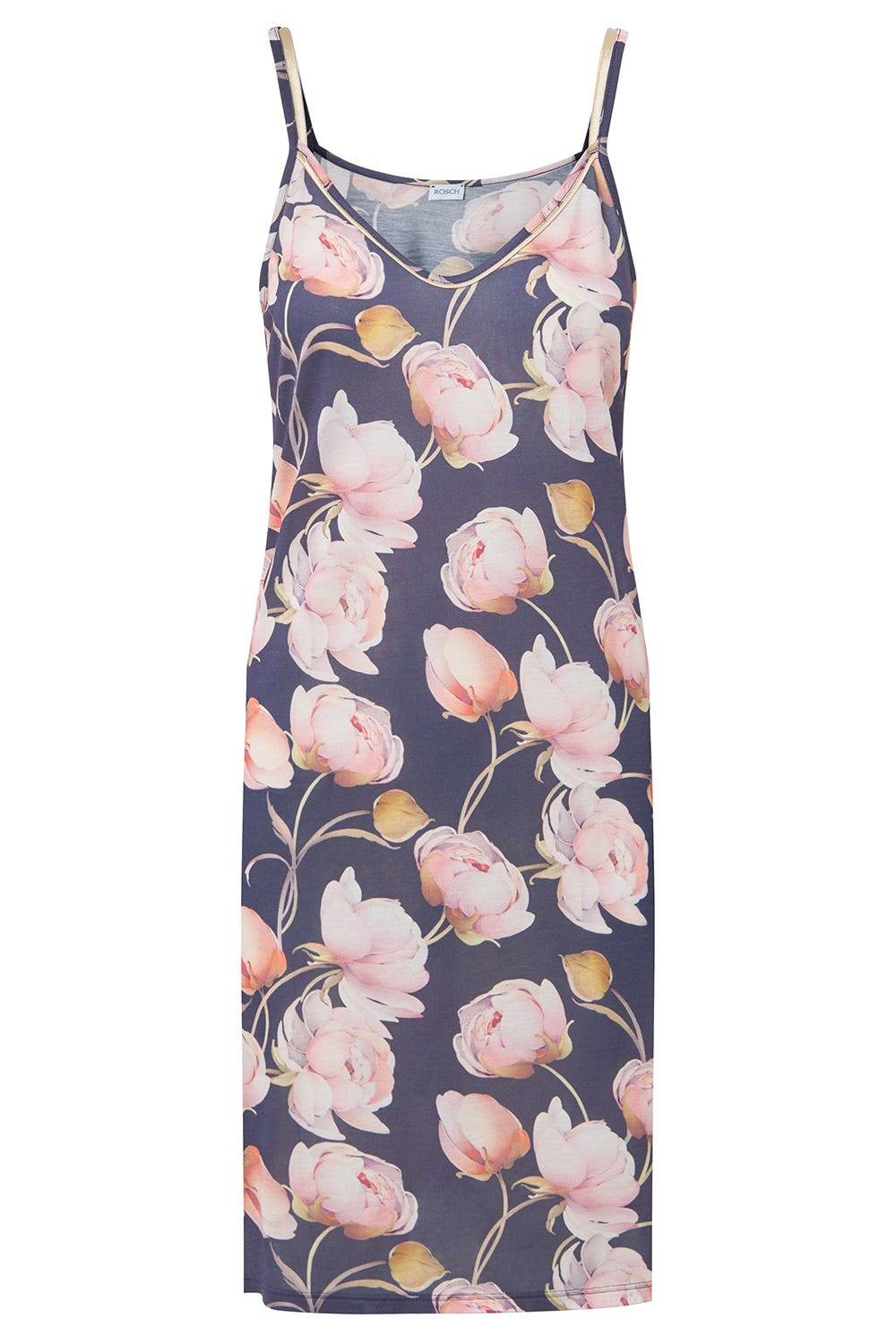 Rösch Trägerkleid im floralen Druck romantisch 100% Modal Black Friday